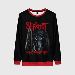 Свитшот женский MICK THOMPSON SLIPKNOT СЛИПКНОТ Z, цвет: 3D-красный