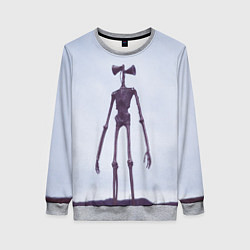 Женский свитшот Сиреноголовый Скелет Хоррор