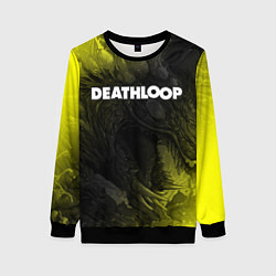 Свитшот женский Deathloop - Hyperbeast, цвет: 3D-черный