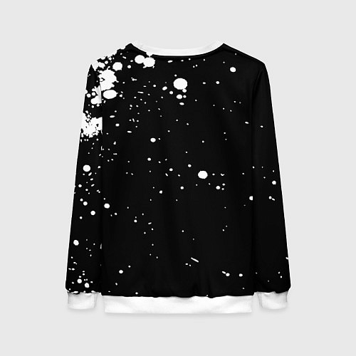 Женский свитшот Кукрыниксы черепа / 3D-Белый – фото 2