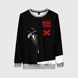 Женский свитшот Мумий Тролль ВОСТОК X CЕВЕРОЗАПАД