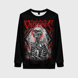 Свитшот женский Bullet For My Valentine, цвет: 3D-черный