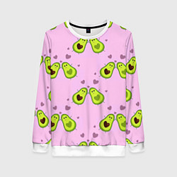 Женский свитшот Любовь Авокадиков