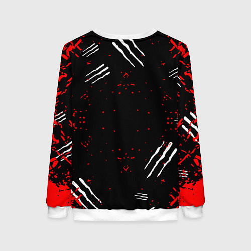 Женский свитшот The Witcher 2 : Убийцы королей / 3D-Белый – фото 2