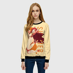 Свитшот женский Summer Eris, цвет: 3D-черный — фото 2