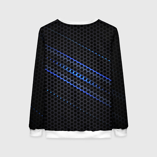 Женский свитшот MERCEDES LOGO NEON / 3D-Белый – фото 2