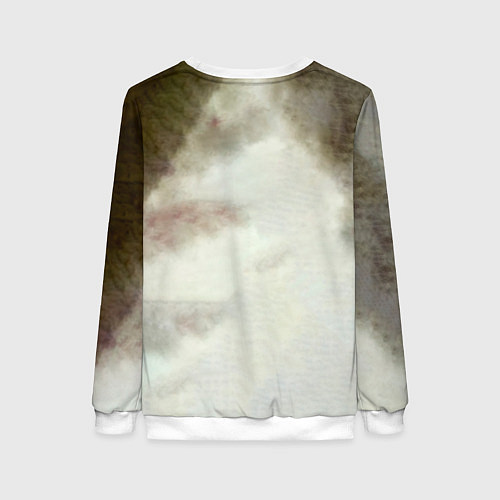 Женский свитшот Sounds of a Playground Fading / 3D-Белый – фото 2