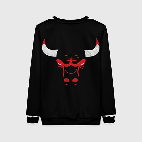 Женский свитшот B C Chicago Bulls / 3D-Черный – фото 2