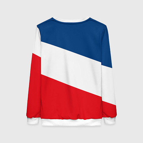 Женский свитшот Paris Saint-Germain FC / 3D-Белый – фото 2