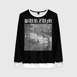 Свитшот женский Burzum Hvis lyset tar oss, цвет: 3D-белый