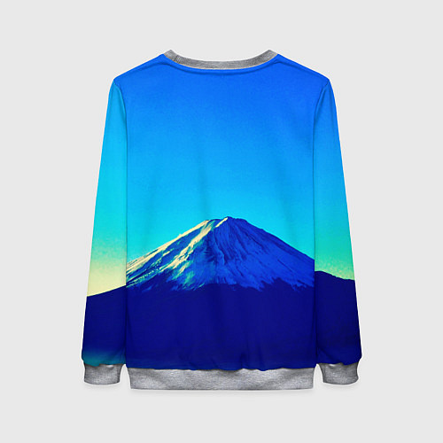 Женский свитшот Магадан герб / 3D-Меланж – фото 2