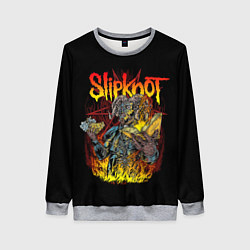 Свитшот женский SLIPKNOT THE GRAY CHAPTER, цвет: 3D-меланж