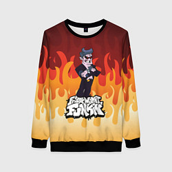 Свитшот женский Дорогой Папочка Friday Night Funkin, цвет: 3D-черный