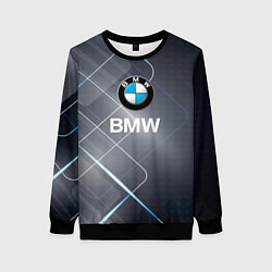 Свитшот женский BMW Logo, цвет: 3D-черный