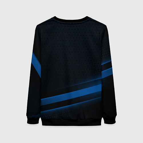 Женский свитшот Subaru, sport style / 3D-Черный – фото 2