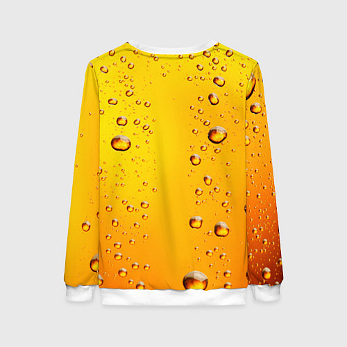 Женский свитшот Пивозавр 3d hd / 3D-Белый – фото 2
