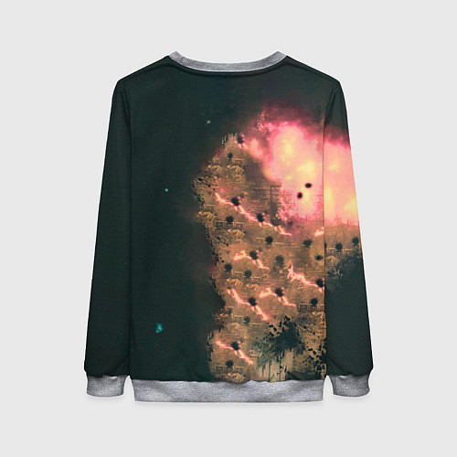 Женский свитшот Моя банда Раст / 3D-Меланж – фото 2