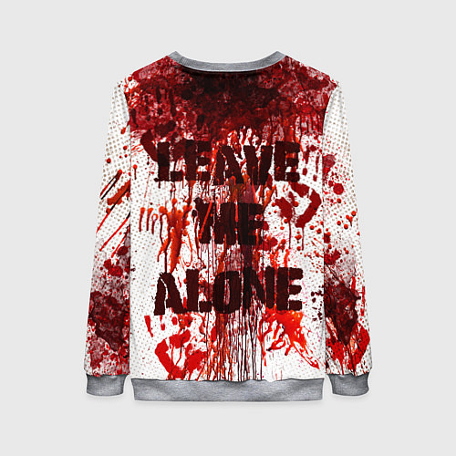 Женский свитшот I АM FINE / 3D-Меланж – фото 2