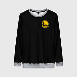 Свитшот женский GOLDEN STATE WARRIORS BLACK STYLE, цвет: 3D-меланж