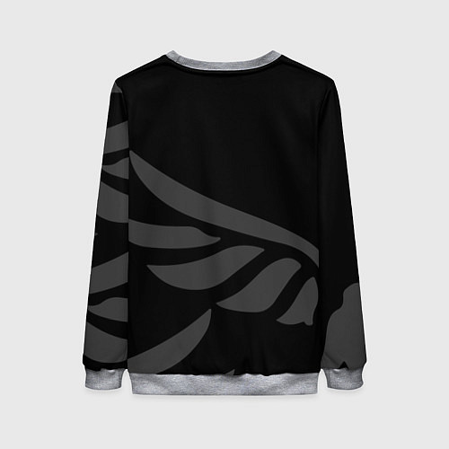 Женский свитшот WALHALLA TEAM LOGO ТОКИЙСКИЕ МСТИТЕЛИ / 3D-Меланж – фото 2