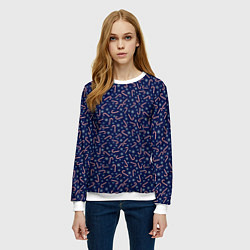 Свитшот женский Lollipops, цвет: 3D-белый — фото 2