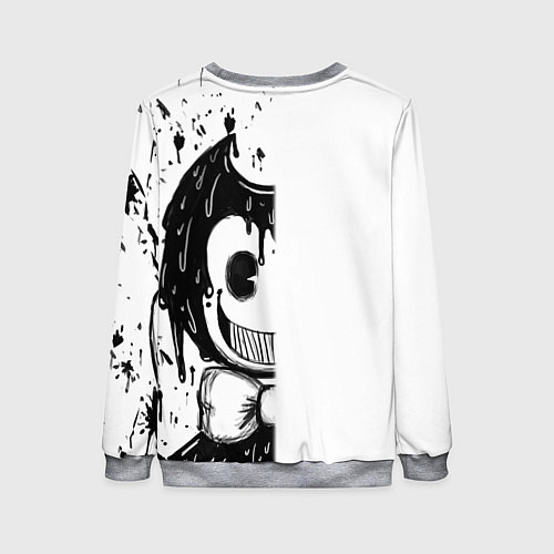 Женский свитшот BENDY - БЕНДИ БРЫЗГИ КРАСКИ / 3D-Меланж – фото 2