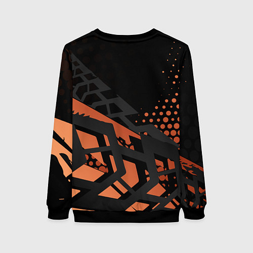 Женский свитшот Infiniti Инфинити / 3D-Черный – фото 2