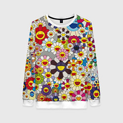 Женский свитшот Flower Superflat, Такаши Мураками