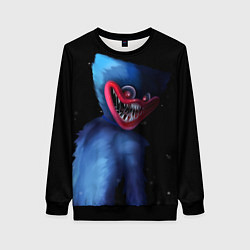 Свитшот женский Poppy Playtime, цвет: 3D-черный