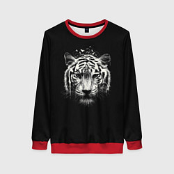 Женский свитшот Черно-Белый Тигр Head