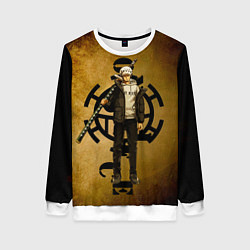 Женский свитшот Трафальгар Ло One Piece c нодати