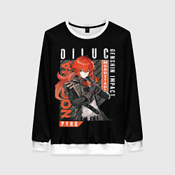 Женский свитшот Genshin Impact, Дилюк
