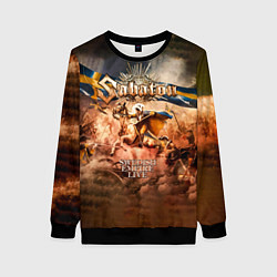 Свитшот женский Swedish Empire Live - Sabaton, цвет: 3D-черный