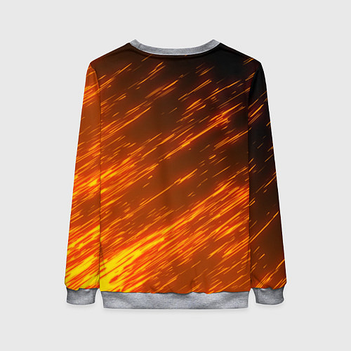 Женский свитшот GENSHIN IMPACT, ДИЛЮК DILUC / 3D-Меланж – фото 2