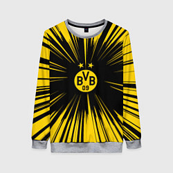 Свитшот женский Borussia Dortmund Crush Theme, цвет: 3D-меланж