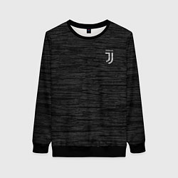 Свитшот женский Juventus Asphalt theme, цвет: 3D-черный