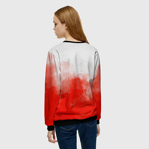 Женский свитшот Пожелания от Шарика / 3D-Черный – фото 4