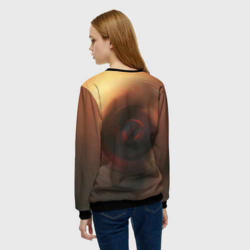 Женский свитшот DOTA 2 ДЖАГЕРНАУТ / 3D-Черный – фото 4