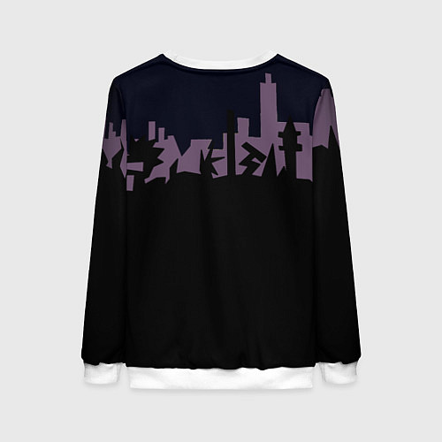 Женский свитшот Spamton: BIG SHOT ! Deltarune Спамтон / 3D-Белый – фото 2