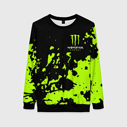 Женский свитшот Monster Energy green