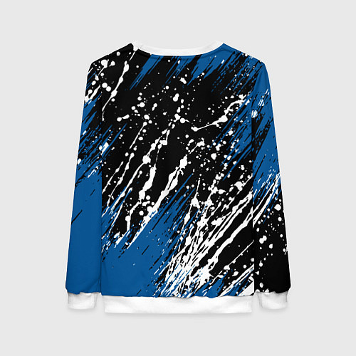 Женский свитшот PSG футбольный клуб / 3D-Белый – фото 2