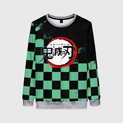 Женский свитшот TANJIRO KAMAD, КЛИНОК РАССЕКАЮЩИЙ ДЕМОНОВ