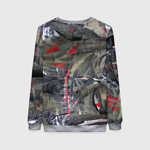 Женский свитшот Возвращение сталкера / 3D-Меланж – фото 2