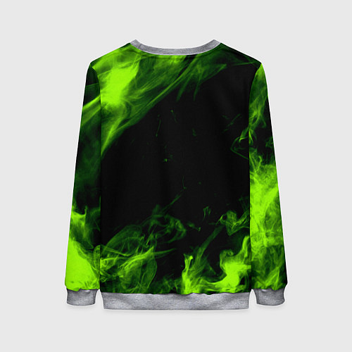 Женский свитшот Battletoads Rash / 3D-Меланж – фото 2