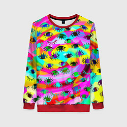 Женский свитшот Психоделические взгляды