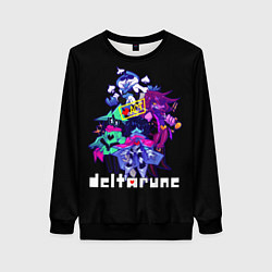 Женский свитшот DELTARUNE РУНА ДЕЛЬТА ГЕРОИ ИГРЫ