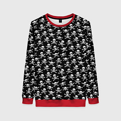 Женский свитшот Roger skull