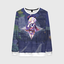 Женский свитшот Цици Qiqi в примогеме, Genshin Impact Геншин импак