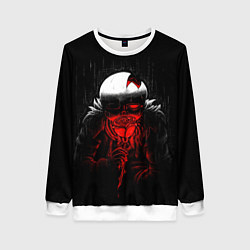 Женский свитшот UNDERTALE SANS BLOOD ROSE