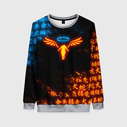 Женский свитшот ОГНЕННЫЙ WALHALLA TEAM TOKYO REVENGERS